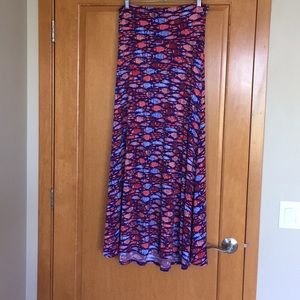 LuLaRoe fish Maxi skirt
